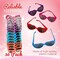 4E's Novelty Valentines Day Sunglasses for Kids – 30 Pack Heart Shaped Glasses, Bulk Classroom Exchange Gifts & Party Favors for Toddlers, Candy-Free Valentine Prizes for Ages 3–7